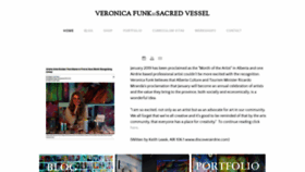 What Veronicafunk.com website looked like in 2018 (5 years ago)
