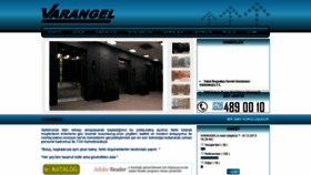 What Varangel.com website looked like in 2018 (5 years ago)