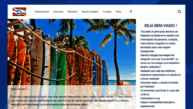 What Viagememergulho.com.br website looked like in 2018 (5 years ago)