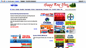 What Vietlinh.vn website looked like in 2019 (5 years ago)