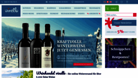 What Vinello.de website looked like in 2019 (5 years ago)