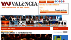 What Viuvalencia.com website looked like in 2019 (5 years ago)