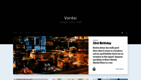What Vardai.at website looked like in 2019 (5 years ago)