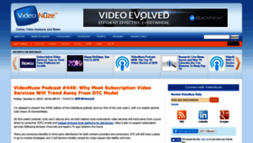 What Videonuze.com website looked like in 2019 (5 years ago)
