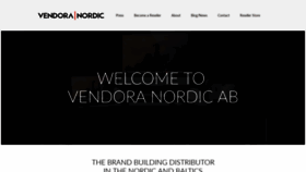 What Vendora.se website looked like in 2019 (5 years ago)