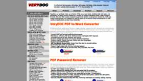What Verydoc.com website looked like in 2019 (5 years ago)