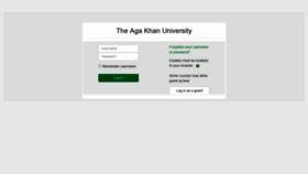 What Vle.aku.edu website looked like in 2019 (5 years ago)