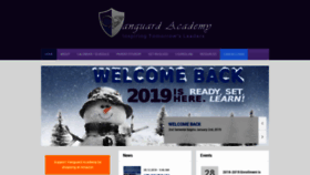 What Vanguardcharter.org website looked like in 2019 (5 years ago)