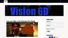 What Vision6d.com website looked like in 2019 (5 years ago)