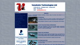 What Vanaheim.co.nz website looked like in 2019 (5 years ago)