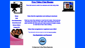 What Video-chat-rooms.org website looked like in 2019 (5 years ago)