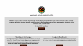 What Vgm.gov.tr website looked like in 2019 (5 years ago)
