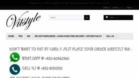 What Vitstyle.com website looked like in 2019 (6 years ago)
