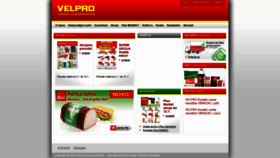 What Velpro.hr website looked like in 2019 (5 years ago)