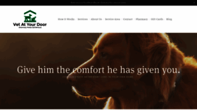 What Vetatyourdoor.com website looked like in 2019 (5 years ago)
