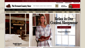 What Vermontcountrystore.com website looked like in 2019 (5 years ago)