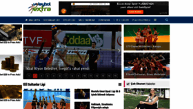 What Voleybolextra.com website looked like in 2019 (5 years ago)