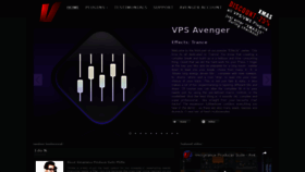 What Vengeance-sound.com website looked like in 2019 (5 years ago)