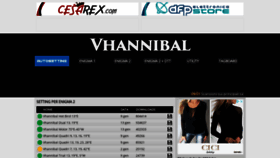 What Vhannibal.net website looked like in 2019 (5 years ago)