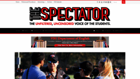 What Vsuspectator.com website looked like in 2019 (6 years ago)