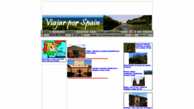 What Viajarporspain.com website looked like in 2019 (5 years ago)