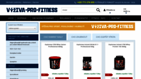 What Vyziva-pro-fitness.cz website looked like in 2019 (5 years ago)