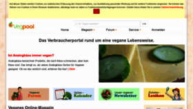 What Vegpool.de website looked like in 2019 (5 years ago)