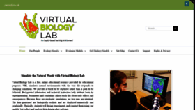 What Virtualbiologylab.org website looked like in 2019 (5 years ago)