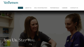 What Vetpartners.com.au website looked like in 2019 (5 years ago)