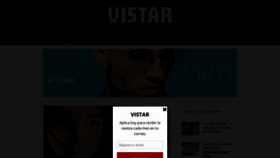 What Vistarmagazine.com website looked like in 2019 (5 years ago)
