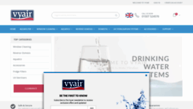 What Vyair.com website looked like in 2019 (5 years ago)