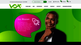 What Voxtelecom.co.za website looked like in 2019 (5 years ago)