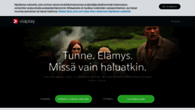 What Viaplay.fi website looked like in 2019 (5 years ago)