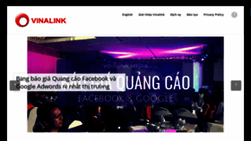 What Vinalink.com website looked like in 2019 (5 years ago)