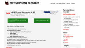 What Voipcallrecording.com website looked like in 2019 (5 years ago)