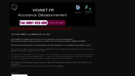 What Viginet.fr website looked like in 2019 (5 years ago)