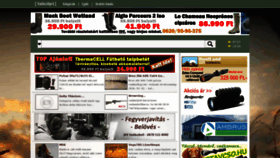 What Vadaszapro.net website looked like in 2019 (5 years ago)