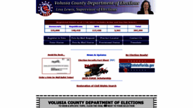 What Volusiaelections.org website looked like in 2019 (5 years ago)