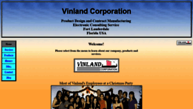 What Vinland.com website looked like in 2019 (5 years ago)
