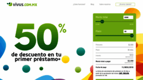 What Vivus.com.mx website looked like in 2019 (5 years ago)