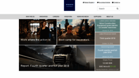 What Volvogroup.com website looked like in 2019 (5 years ago)