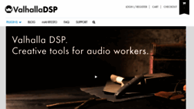 What Valhalladsp.com website looked like in 2019 (5 years ago)