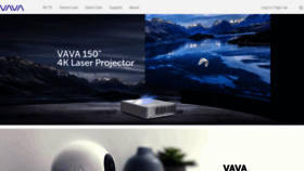 What Vava.com website looked like in 2019 (5 years ago)
