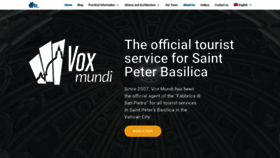 What Voxmundi.eu website looked like in 2019 (5 years ago)
