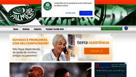 What Verdaoweb.com.br website looked like in 2019 (5 years ago)