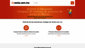 What Venta.com.mx website looked like in 2019 (6 years ago)