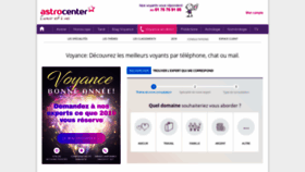 What Voyance-astrologie.astrocenter.fr website looked like in 2019 (5 years ago)
