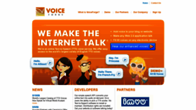 What Voiceforge.com website looked like in 2019 (5 years ago)