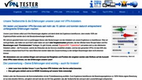 What Vpn-anbieter-vergleich-test.de website looked like in 2019 (5 years ago)