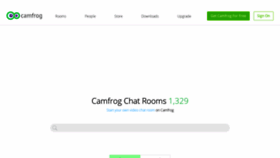 What Videochat.camfrog.com website looked like in 2019 (5 years ago)